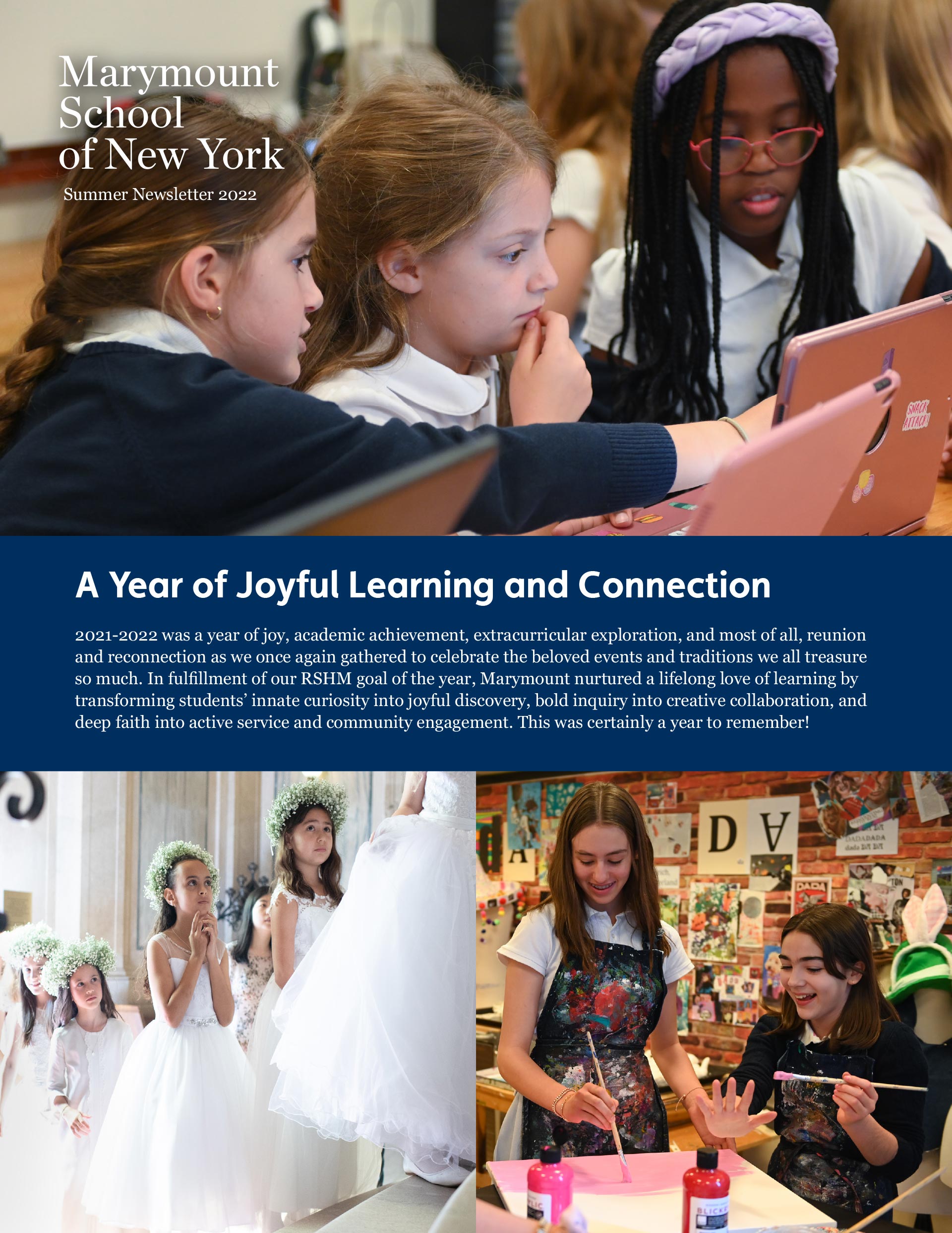 2022 Summer Newsletter cover