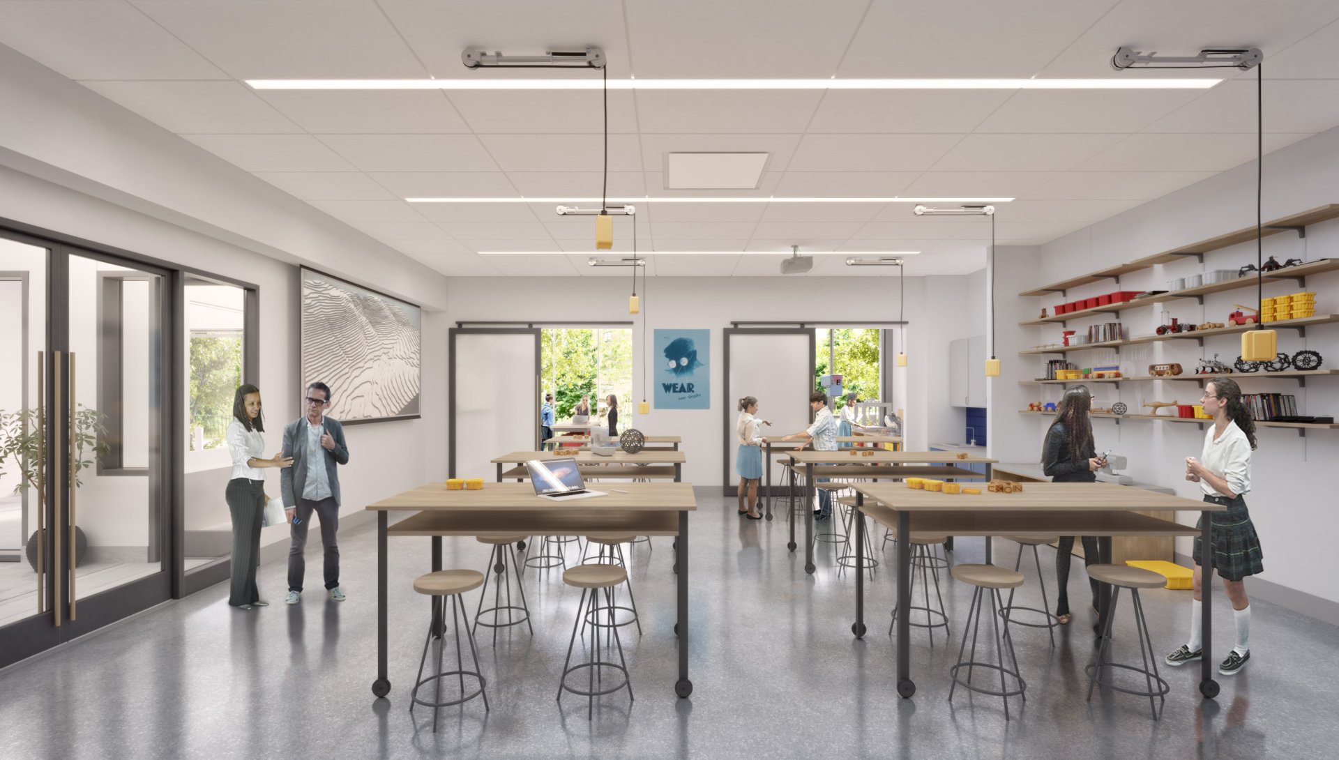 laboratory rendering