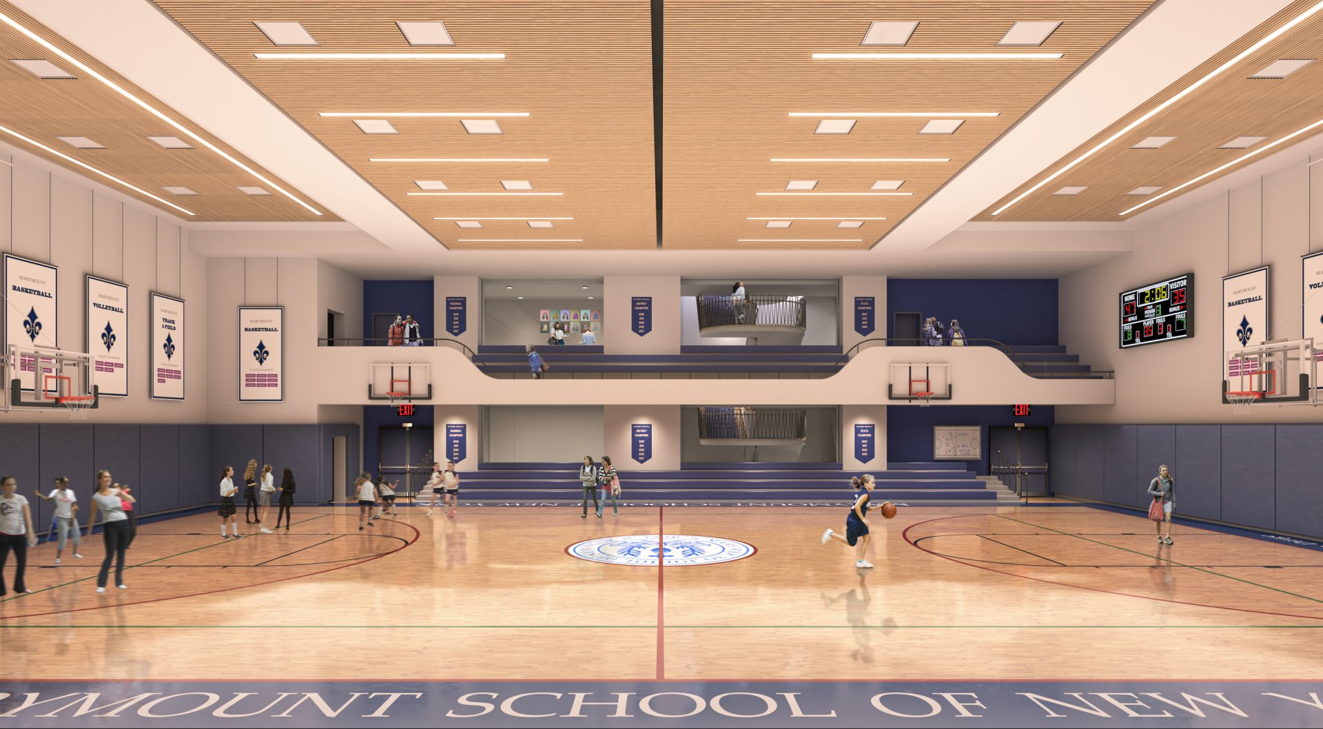 Marymount school gymnasium