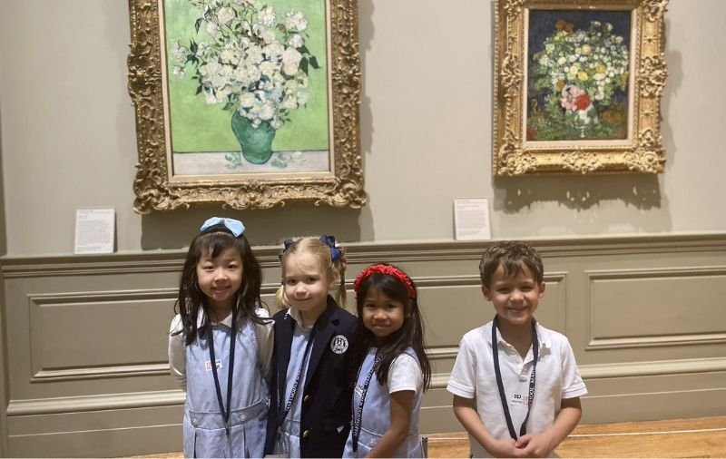 Early Childhood students at the Met