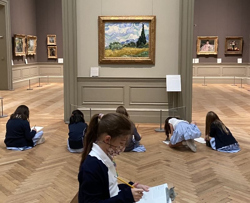 lower mid students at the Met